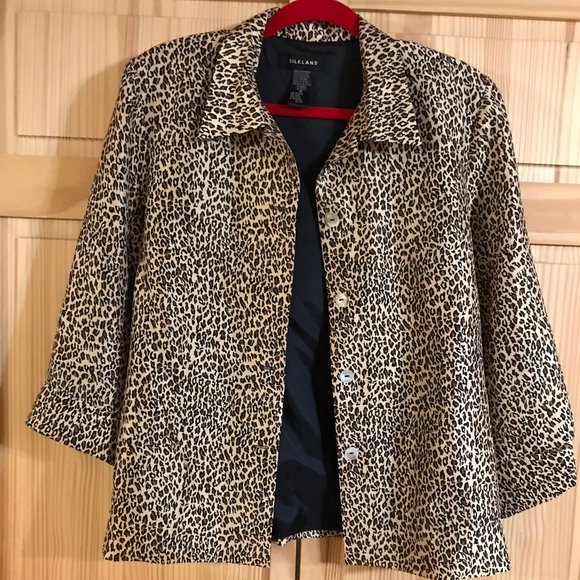 Silkland Jacket leopard print - Picture 1 of 3